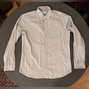 Gap classic Men's Gray Button-up Shirt